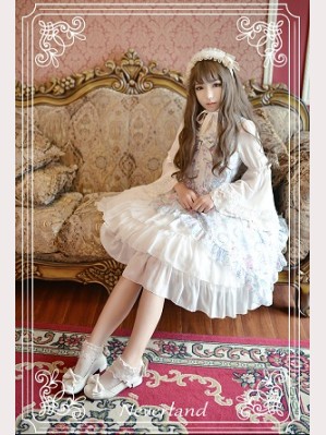 Souffle Song Antique Clock Lolita Dress JSK - Design 2 (SS713)